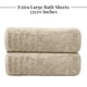 thumbnail image 5 of Tens Towels - Toalla 89 × 178 cm Beige, Juego de 2, Extra Grande, 5 of 7