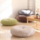 thumbnail image 3 of Xiao Hua Cojín Redondo de Lino Blanco -1 Pieza, 19.69 X 19.69 X 5.91 Pulgadas, Almohada circular Ergonómica para Meditación, Suave y Cómoda, Adecuada para yoga y Decoración Minimalista de Piso, 3 of 4
