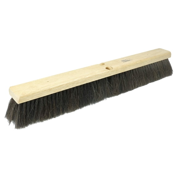 Cepillo para pisos Weiler 42001, relleno de crin de caballo negro, tamaño 18 bloques