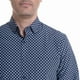 thumbnail image 4 of Camisa Fantasía Estampada Azul Marino, 4 of 4