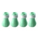 thumbnail image 3 of 4 Piezas Fundas De Uñas De Gato Botas De Gato Ajustables De Silicona Para Aseo De Baño Verde, 3 of 5