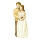 thumbnail image 3 of Figuritas De Pareja De Boda Centro De Mesa Decorativo Artesanal Pintado A Mano Romántico, 3 of 3