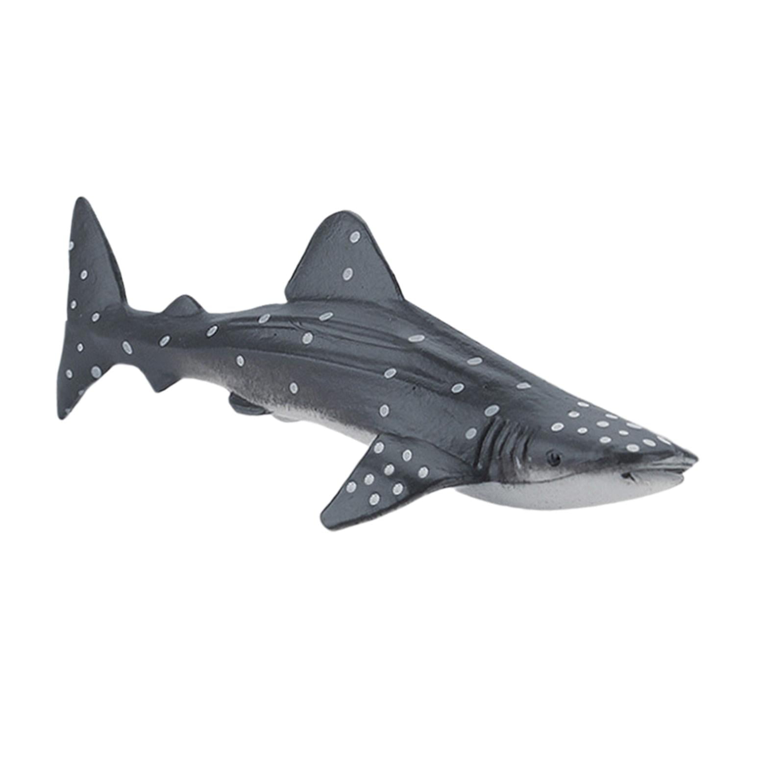 Bothyi - Estatuilla De Ballena Para Decoración Del Hogar, Modelo De Pvc, Juguete Educativo Para Niños Pequeños A Partir De 3 Años, Tiburón Ballena