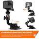 thumbnail image 5 of Soporte de ventosa para coche para GoPro Hero 12 11 10 9 8 7 6 5 4 3 3+ 2 Session Black Silver XIAOYI 4K SJCAM Yi Sports Action Camera Dash Cam Holder Perfecto para barcos, parabrisas y ventanas de ve, 5 of 7