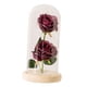 thumbnail image 1 of Flores Cubierta de Vidrio Amaranto, 1 of 3
