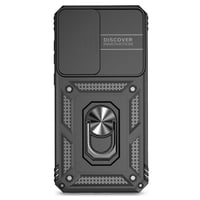 Estuche Gangxun Para Samsung Galaxy A35 5G, Soporte Giratorio 360°, Estilo Mecánico Y Magnético