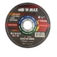 thumbnail image 2 of Disco Corte Inox/metal Wurth 4 1/2x1mm Pack De 25 Unidades Negro, 2 of 2