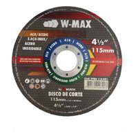 Metalfer - Disco Corte Inoxidable 4 1 2 X 1Mm Und Negro