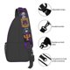thumbnail image 5 of Bolsa tipo sling Bixinboy Psi Phi cruzada para viaje y senderismo para hombre, 5 of 9