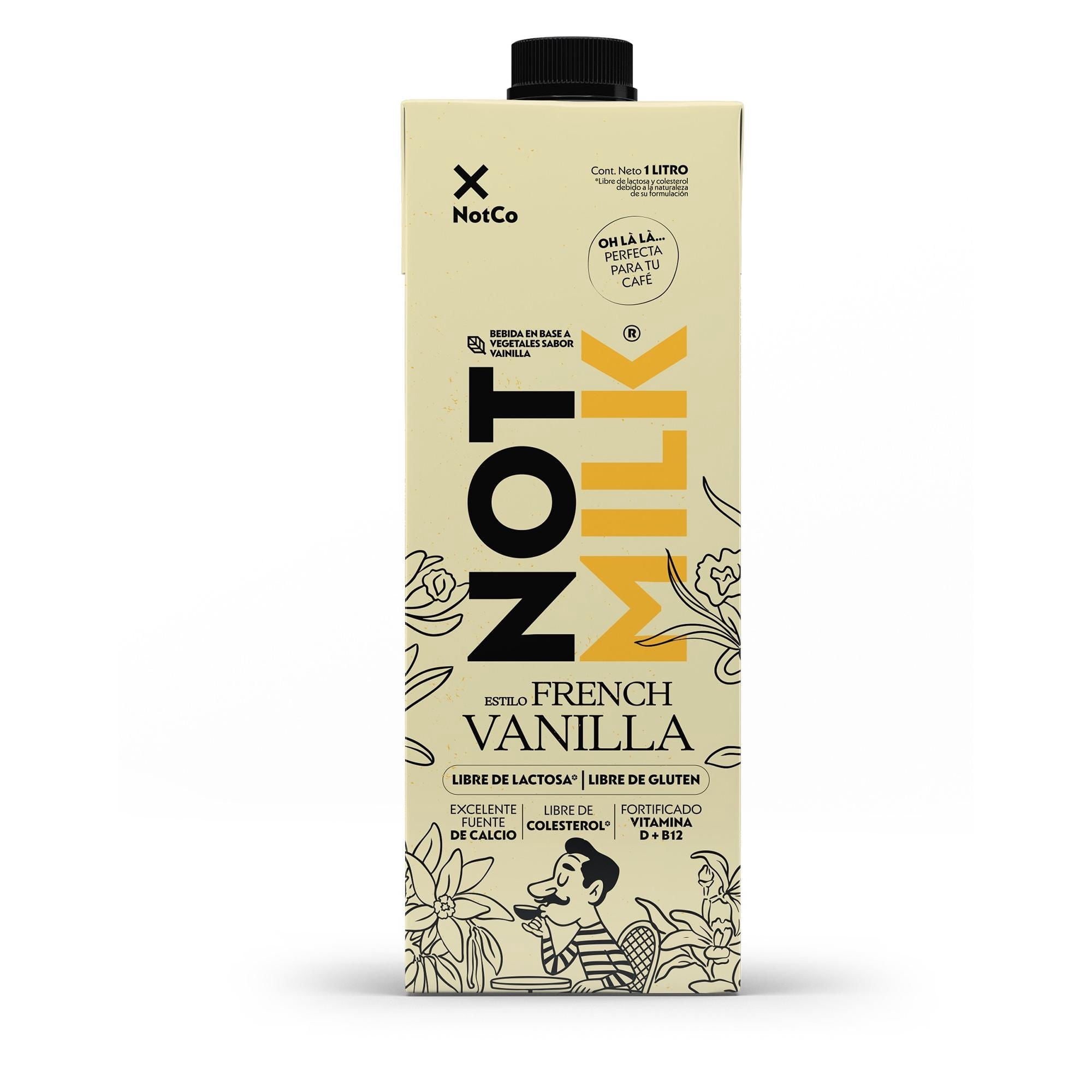 Bebida Vegetal Notmilk Vainilla 1l 1 L Notco