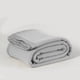 thumbnail image 1 of Frazada Polar Borde Satin Linea Hotel 1 P Gris Cla, 1 of 3