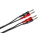thumbnail image 2 of Cable de audio Hosa 4M Dual 1/4" TRS macho a macho, 2 of 6