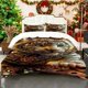 thumbnail image 1 of White Tiger Impact Printed Duvet Cover Set Soft Duvet Cover + Two Pillowcases Skin-Friendly and Breathable Suitable for Home Bedrooms/Guest Rooms All Seasons Id, 1 of 1