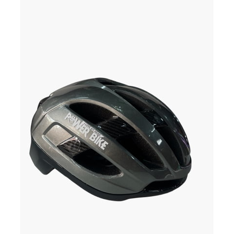 Casco Gravel Powerbike Talla S-M Gris