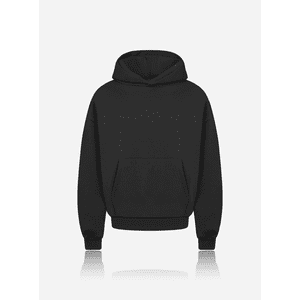 Uniforma Esenciales - Poleron Hoodie Oversize Adulto Negro