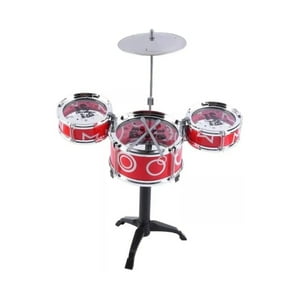 Total Upgrate - Juguete Bateria Musical 46Cm Con Baquetas Infantil