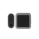 thumbnail image 1 of Kit de timbre de puerta inalámbrico GLOBE Heath Zenith Black Plastic, 1 of 2