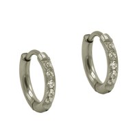 Elbauldejuma - Argollas Circonios 8Mm Titanio Astm F136