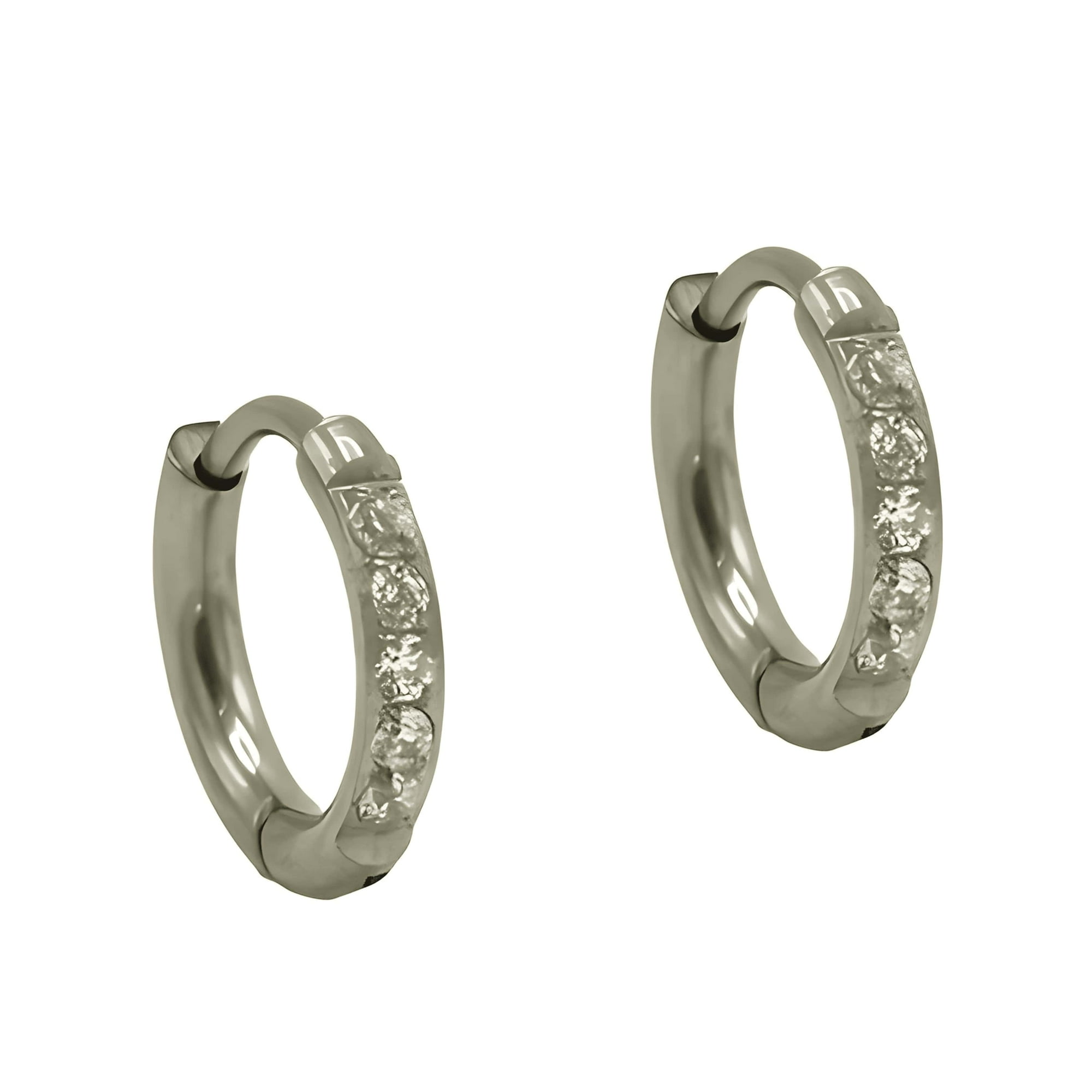Elbauldejuma - Argollas Circonios 8mm Titanio Astm F136