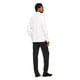 thumbnail image 3 of Polo De Manga Larga Para Hombre Corte Regular Blanco, 3 of 3