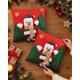 thumbnail image 2 of Pack de 2 Fundas para Cojín Navideñas 45x45 cm Colección Premium en Relieve 3D, 2 of 8