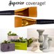 thumbnail image 3 of Plaid Enterprises 50557E Taklon Flat Brush, Gold, 2 piezas, 3 of 3