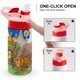 thumbnail image 4 of Leo, Guardián de la Vida SilvestreBotella de Agua con Tapa Pop Top de Un Toque, Acero Inoxidable, a Prueba de Fugas, para Deportes, Botella Infantil rosa 12 oz, 4 of 6
