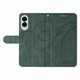 thumbnail image 3 of Funda tipo cartera con tapa para Samsung Galaxy S25 Edge con tarjetero, soporte y cubierta magnética Verde, 3 of 5
