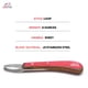 thumbnail image 4 of Cuchillo de aro para recorte de pezuñas Equine Care J2 de acero inoxidable, 4 of 7