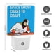 thumbnail image 2 of Space Ghost: Costa a Costa Luz nocturna LED con sensor de anochecer a amanecer para dormitorio, baño, pasillo, escaleras - Lámpara LED nocturna de enchufe, 0.5W - 1 pieza, 2 of 6