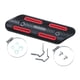 thumbnail image 5 of Protector térmico para motocicleta, cubierta protectora térmica para motocicleta con abrazadera, accesorios de cubierta de aislamiento térmico para Rojo, 5 of 5
