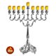 thumbnail image 5 of Mechas Flotantes Redondas, Tubo con 200 Unidades y Pinzas Ner Mitzvah, 5 of 5