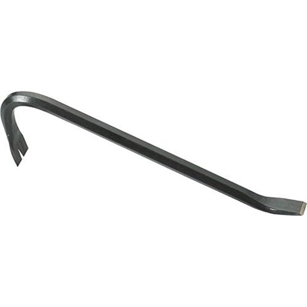 Edward Tools Gooseneck Wrecking Bar de 12 pulgadas, acero forjado extra resistente