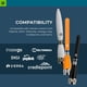 thumbnail image 3 of Kit de Antenas Bolton Technical 5G/4G LTE WiFi GNSS Negro, 3 of 7