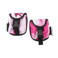 Ioensy - Lastre De Buceo Pocket Nylon 2Kg Para Actividades Al Aire Libre Buceo Libre Snorkel Rosa Camuflaje