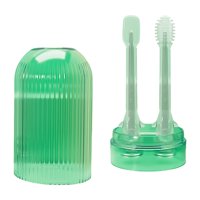 Bothyi - 2X Cepillo De Dientes Para Bebés Cepillo De Lengua Para Niños Para Bebés Recién Nacido Oral Verde