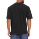thumbnail image 3 of INSPIRE CHIC Camiseta de Hombre Retro Desgastada Cuello Redondo Manga Corta Sólida XL Negro, 3 of 5
