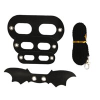 Magideal - Arnés De Correa De De Dragón , Correa Ajustable, Alas De Murciélago, Accesorios De Disfraz Para De , Gecko, Iguanas, , Negro
