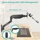 thumbnail image 5 of Brazo de pared para laptop y monitor WALI GSWM001LP 17-32'', 5 of 8