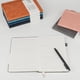 thumbnail image 5 of Cuaderno OnMove A5 de 160 páginas, cuero marrón, pack de 12, 5 of 6