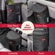 thumbnail image 4 of Bidón de basura para coche Lusso Gear, a prueba de derrames, 9,5 L, con tapa y forro, color negro, 4 of 9