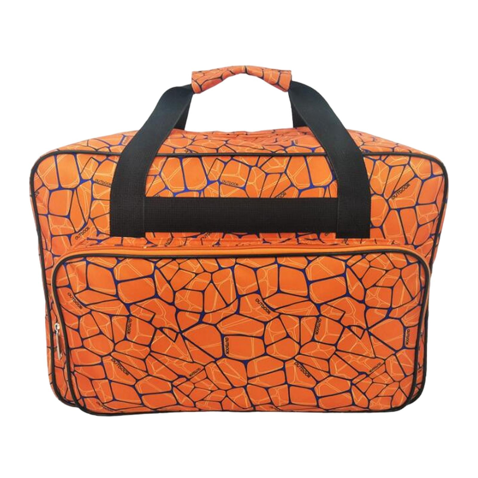 Magideal - Estuche De Transporte Para Máquina De Coser, Bolsa Para Máquina De Coser Con Correa Para El Hombro, Bolsa De Viaje, Bolsa De Organización Del Hogar Pa Naranja