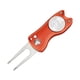 thumbnail image 4 of Golf Pitch Divot Repair Switchblade Ball Marker Groove Cleaner Rojo, 4 of 5