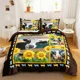 thumbnail image 1 of x1282 Bed SheetsCute Cow Print Duvet Cover Kawaii Highland Cow Bedding Set Comforter Cover Cartoon Farm Animals Polyester Duvet Cover 3-Piece Bedding Set (1 Duvet Cover + 2 Pillow Shams) nj1282, 1 of 5