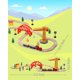 thumbnail image 5 of Juego de trenes de madera SainSmart Jr. para niños pequeños, 41 piezas con grúa, 5 of 7