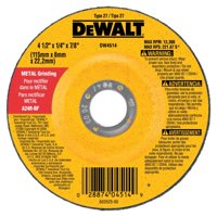 Dewalt - Muela Abrasiva Dw4624 De Metal De Uso General 6 X 0 6 X 22 Cm
