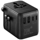 thumbnail image 5 of Adaptador de Viaje INSIGNIA 70W USB Convertidor Universal, 5 of 7