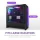 thumbnail image 4 of Funda para videojuegos para PC NZXT H5 Flow RGB 2024 ATX Mid-Tower negra, 4 of 9