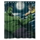 thumbnail image 1 of Impresionante cortina de ducha de Hulk vs Wolverine, juego de cortina de baño con ganchos, tamaño 60 x 72 pulgadas, 1 of 3