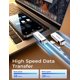 thumbnail image 3 of Memoria USB Gulloe 512GB USB-C Lightning USB 3.0 Plata, 3 of 8